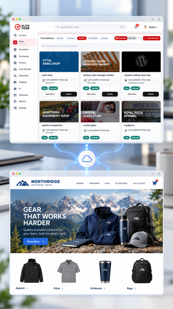 Elite Core - PromoStores mobile
